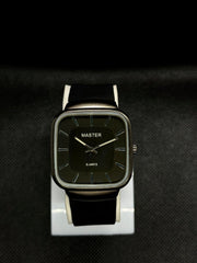Mast Black  Belt with Black Dial image 0