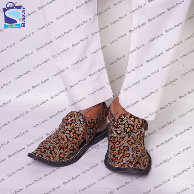Peshawari Fancy Chappal (PKC45) image 1
