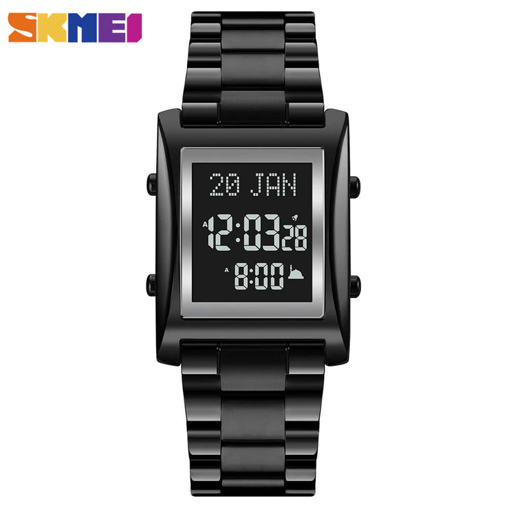 Original SKM Qibla Watch Square Black  Colour image 9