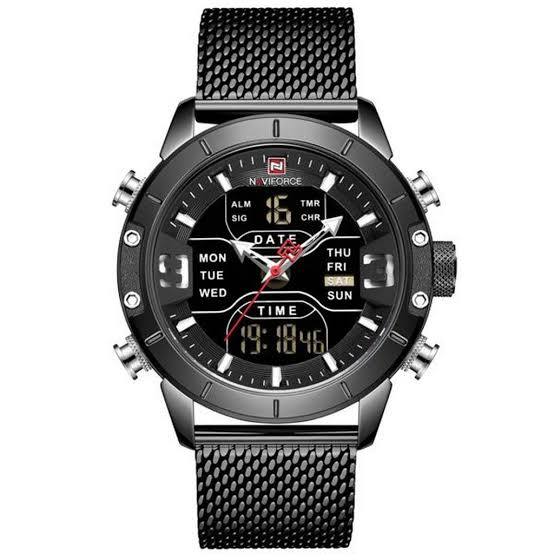 Original naviforce with Black Shepard Chain image 4