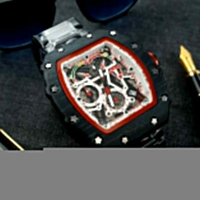 Original Forecast Big Face Chronograph Working Watch Black Colour image 0