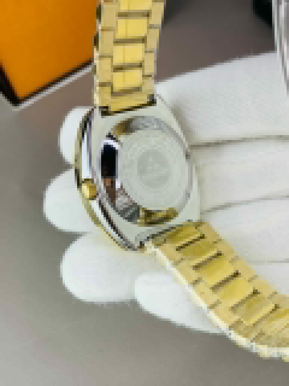 Fitron original  Diaster Watch Black Dial with golden chain image 3