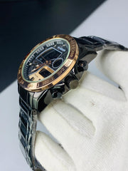 Original X gear Black Chain With Golden Dial image 3