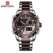 Original naviforce Dual time With Heavy Weight Chain image 0
