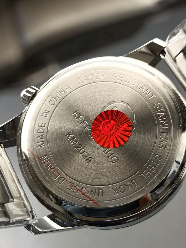 Original Keep Moving Down Sec working Watch Sliver colour image 7