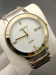 Quartz Watch Gold/White Colour (Copy) image 9