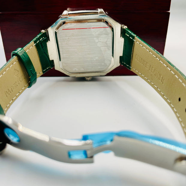 P.P Green Belt With Green Dial