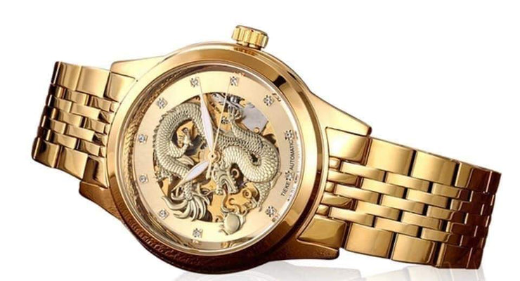 Original Tieke Skeleton Automatic Watch image 5