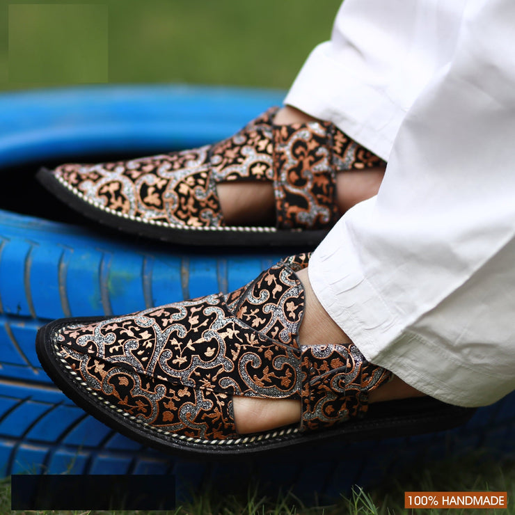 Peshawari Fancy Chappal (PKC45) image 0