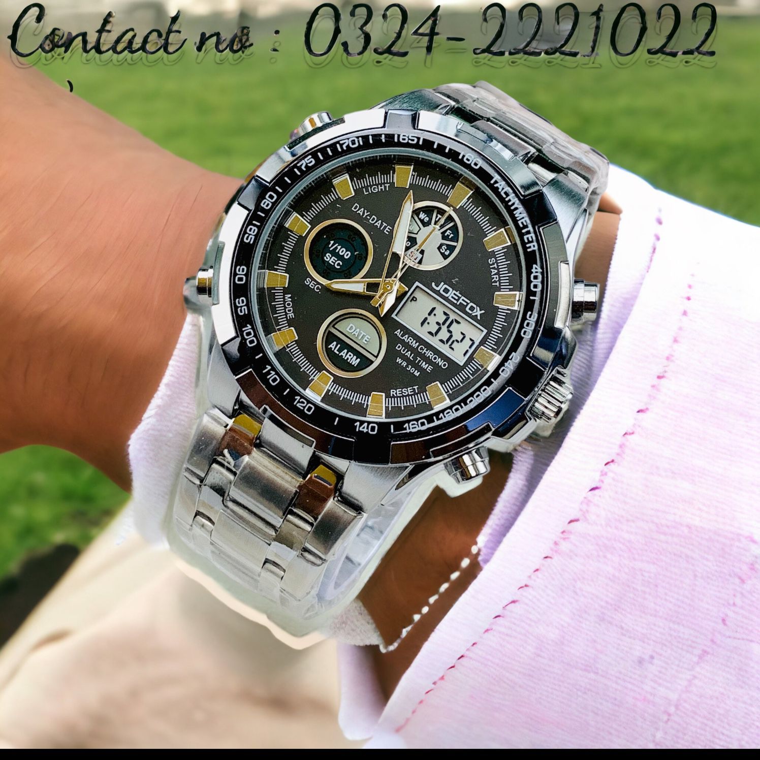 Original Quamer Silver Black limited With original Box (Copy) image 4