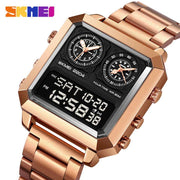 Original SKM Three Machine Watch Rose Gold Colour image 4
