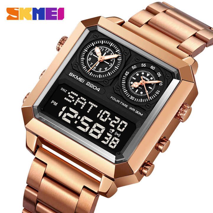 Original SKM Three Machine Watch Rose Gold Colour image 4