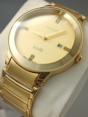 Quartz Watch Gold/White Colour (Copy) image 6