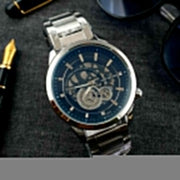 Original Keep Moving Down Sec working Watch Sliver colour image 0