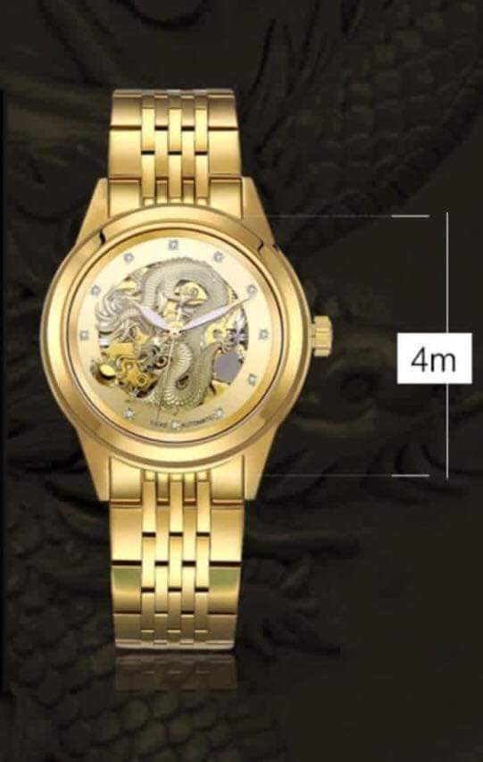 Original Tieke Skeleton Automatic Watch image 8