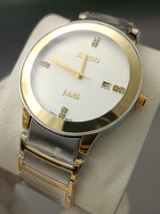 Quartz Watch Gold/White Colour (Copy) image 8