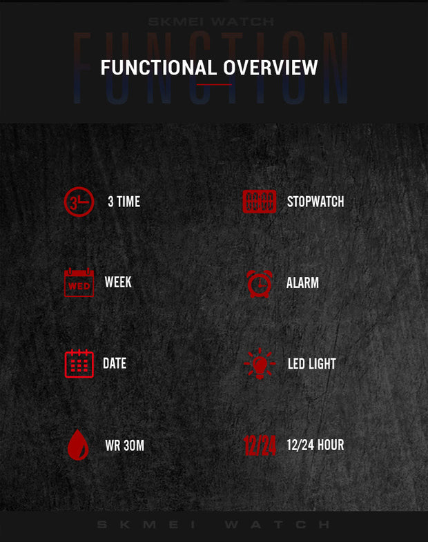 Skm Silver Chain Square Dual time image 1