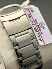 Original Keep Moving Down Sec working Watch Sliver colour image 5