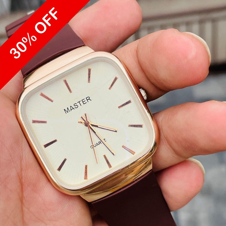 Mast Brown Belt with Brown Dial image 0